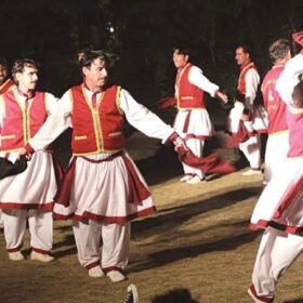 Pashto Folk Dance Performance
